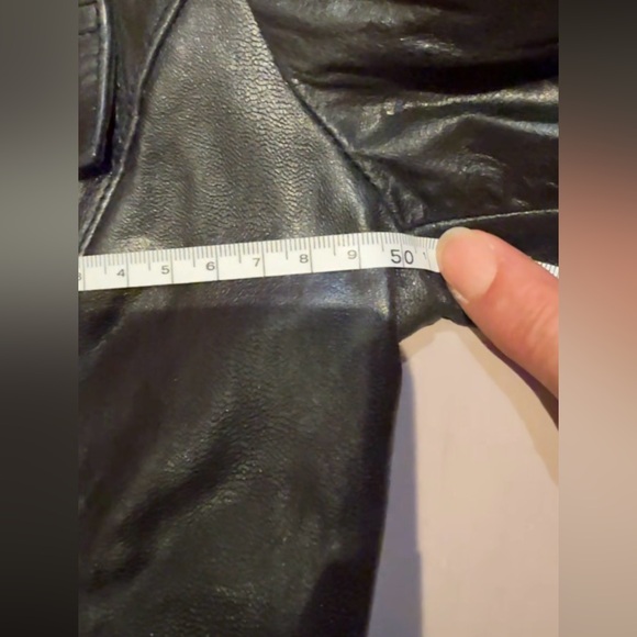 Arden B Lamb Leather Jacket - Picture 10 of 15